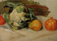 Renoir, Pierre Auguste - Cauliflower and Pomegranates